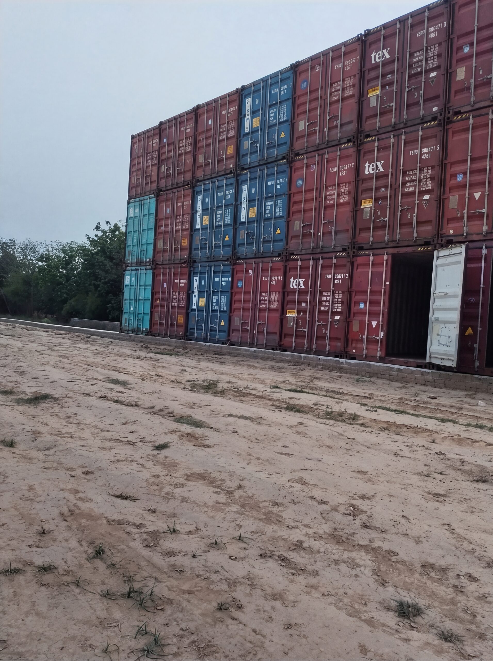 Container terminal yard